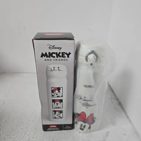 BOXED THERMOS DISNEY MICKEY AND FRIENDS MINNIE MOUSE VACUUM INSULATED STEEL BOTTLE