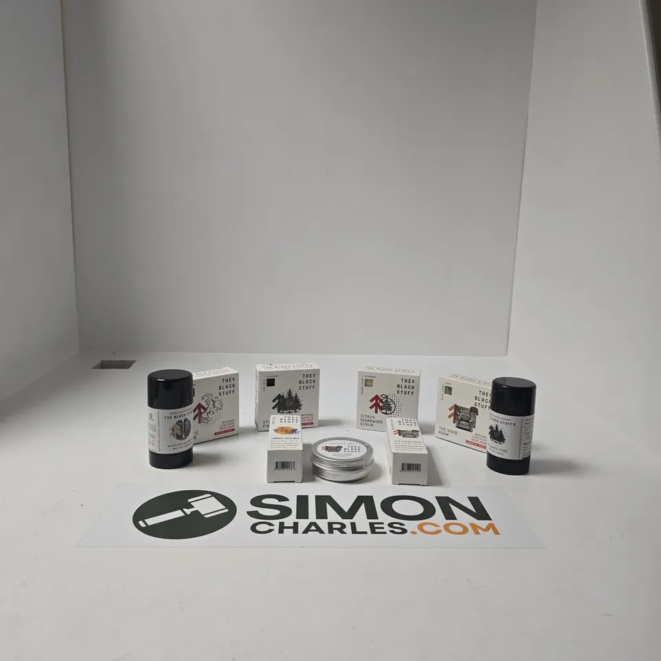 THE BLACK STUFF HEALTH & BEAUTY SKINCARE ASSORTMENT – INCLUDING NATURAL HANDMADE DEODORANT, IRISH SOAP AND BEARD OIL