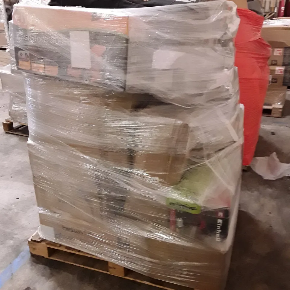 PALLET OF APPROXIMATELY 17 UNPROCESSED RAW RETURN HOUSEHOLD AND ELECTRICAL GOODS TO INCLUDE;