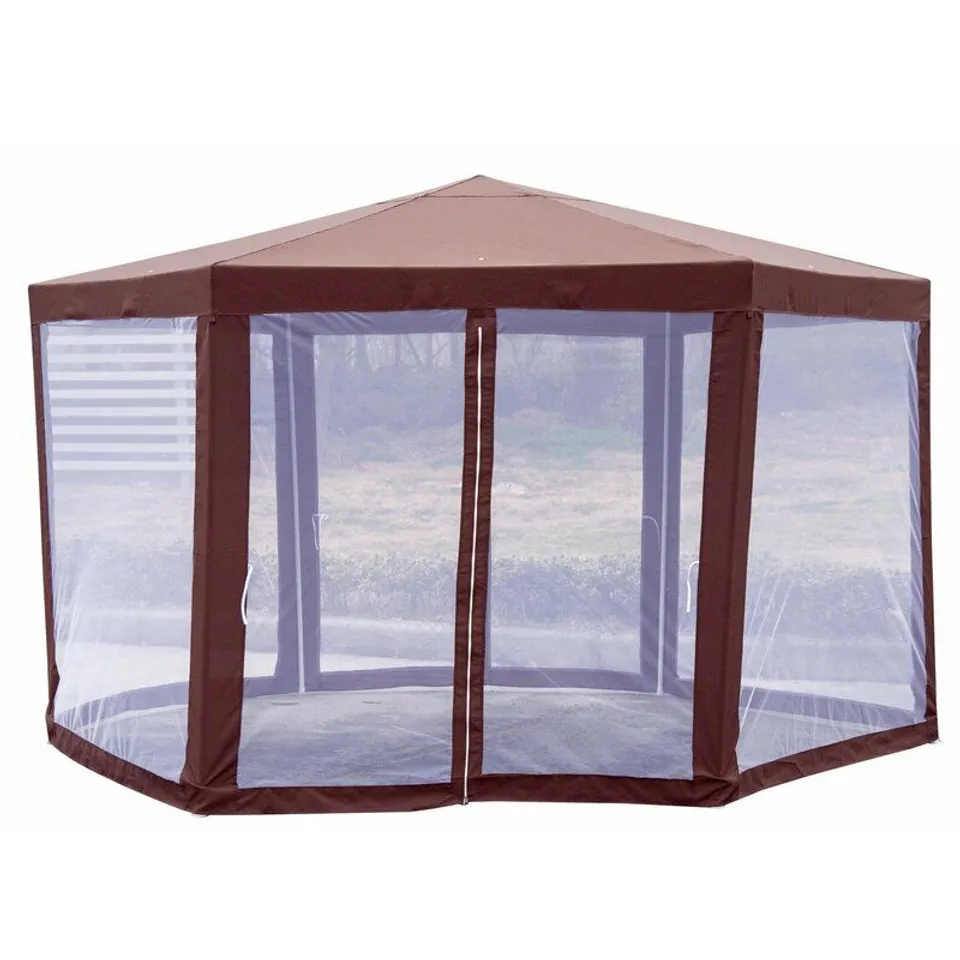 BOXED 2M X 2M STEEL PARTY TENT