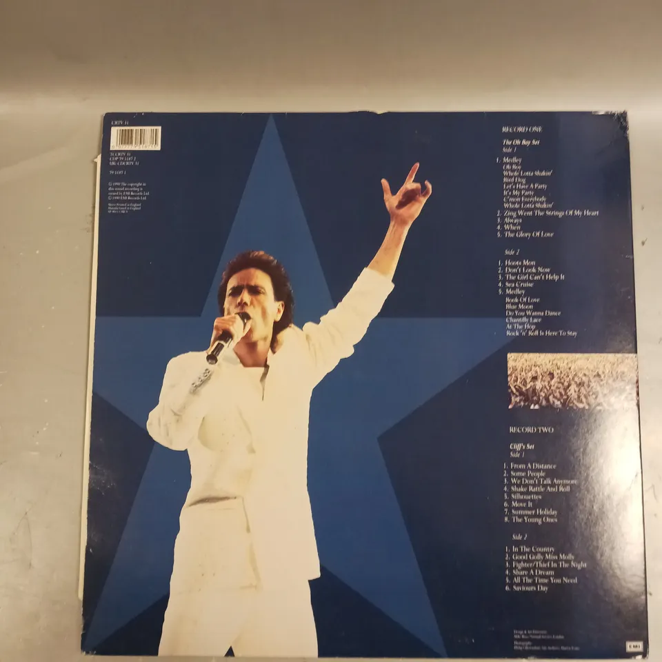 CLIFF RICHARD FROM A DISTANCE THE EVENT VINYL 