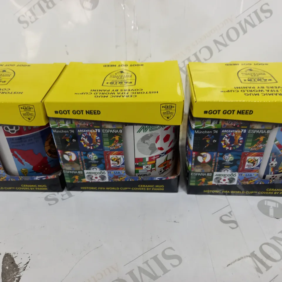 BOX OF APPROX 24 FIFA WORLD CUP MUGS