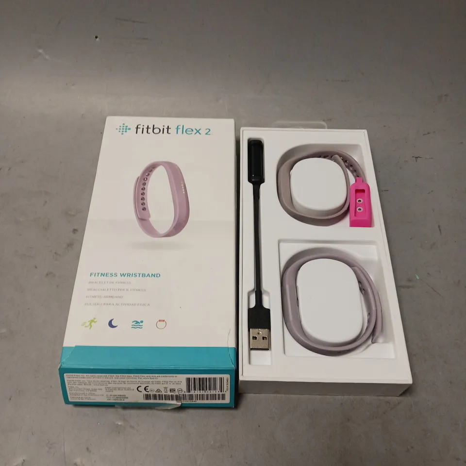 BOXED FITBIT FLEX 2 FITNESS WRISTBAND 