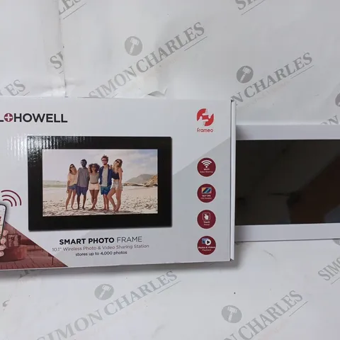 BOXED BELL & HOWELL SMART PHOTO FRAME 10.1" BHDPF101