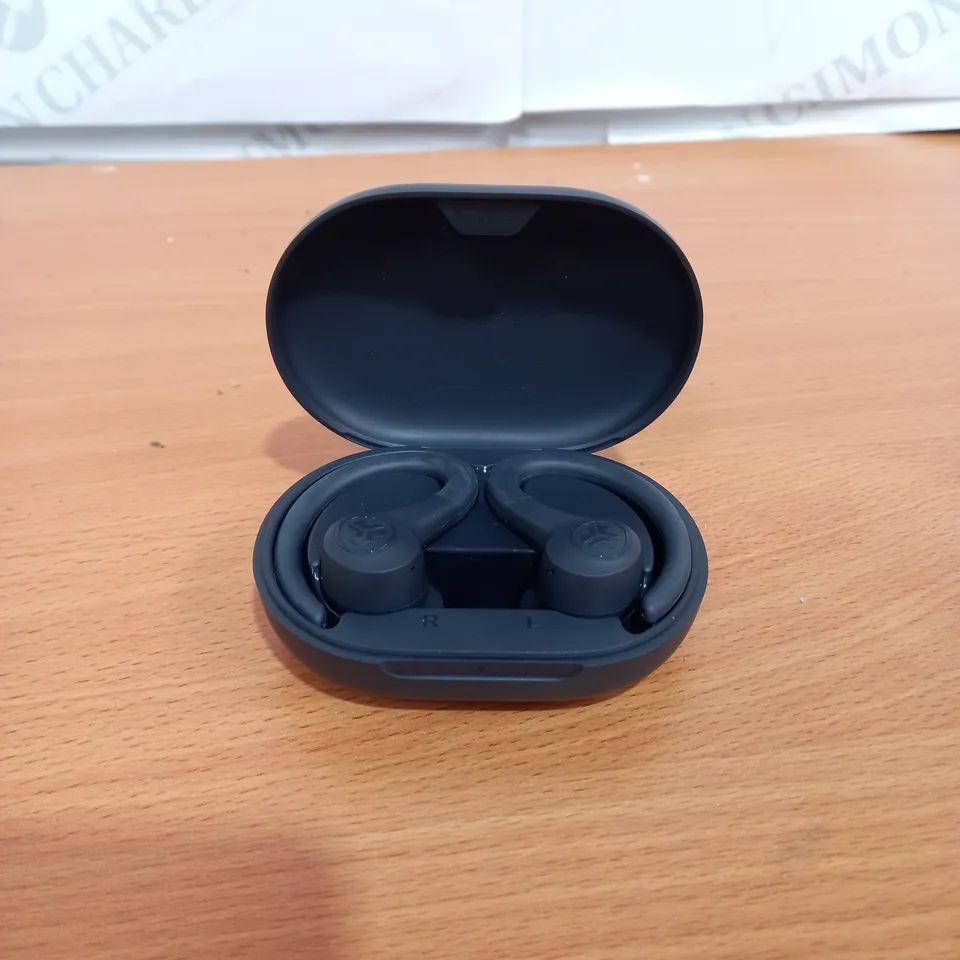 JLAB GO AIR SPORT OVER EAR WIRELESS EARPHONES, GREY