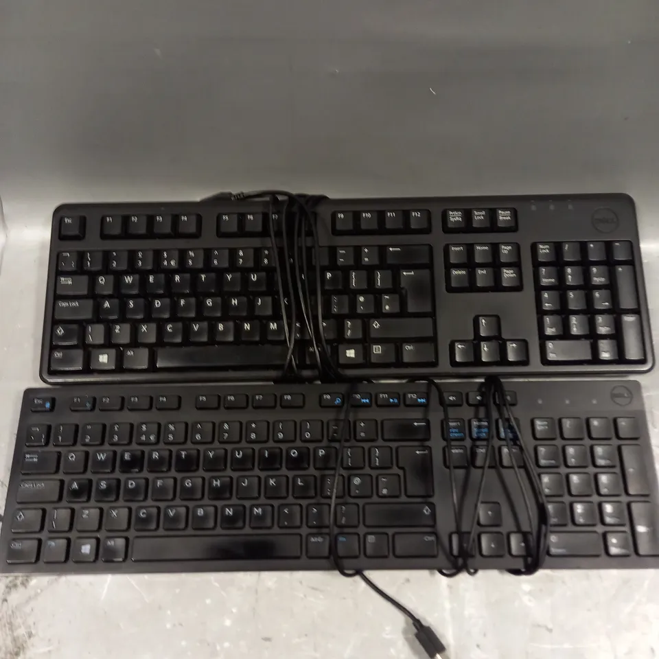 BOX OF APPROXIMATELY 15 ASSORTED DELL WIRED KEYBOARDS 