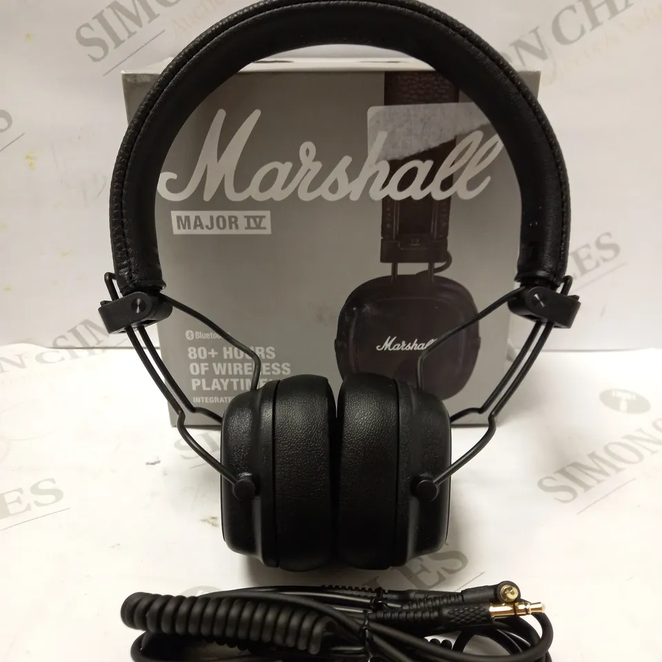 MARSHALL MAJOR IV FOLD WIRELESS HEADPHONES - BLACK