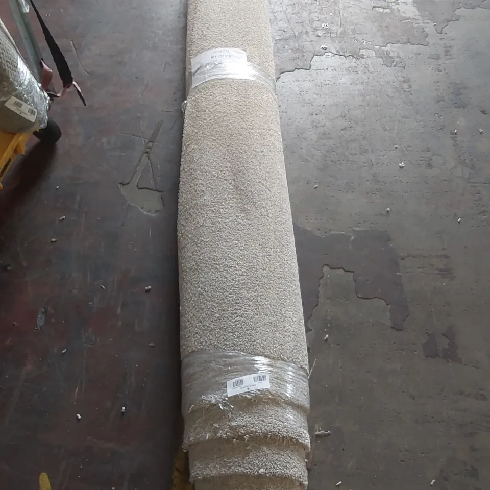 ROLL OF QUALITY ELEGANT TRUTH NATURAL LOOK CARPET - APPROXIMATELY 2 x 4m
