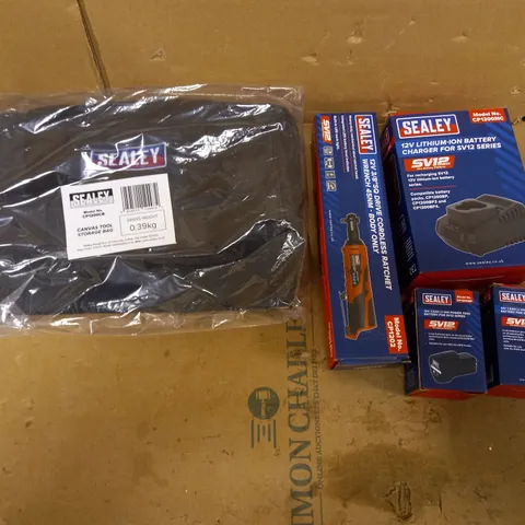 SEALEY CP1202KIT 12V RATCHET WRENCH KIT