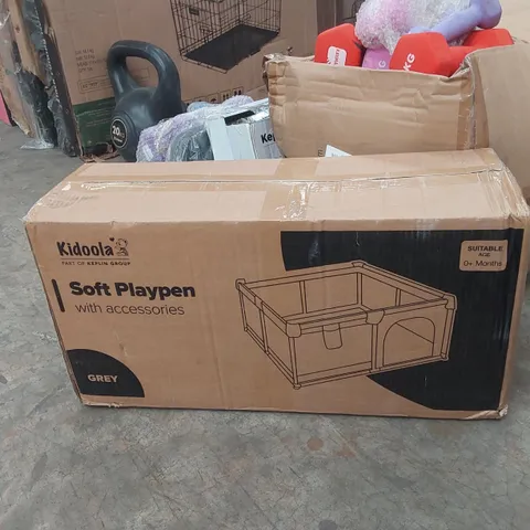 BOXED KIDOOLA SOFT PLAYPEN
