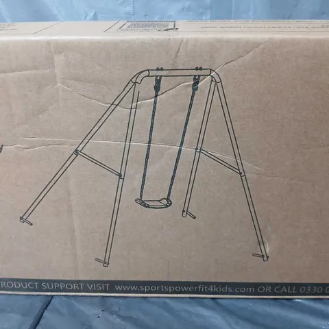 BOXED SPORTSPOWER SINGLE SWING - COLLECTION ONLY