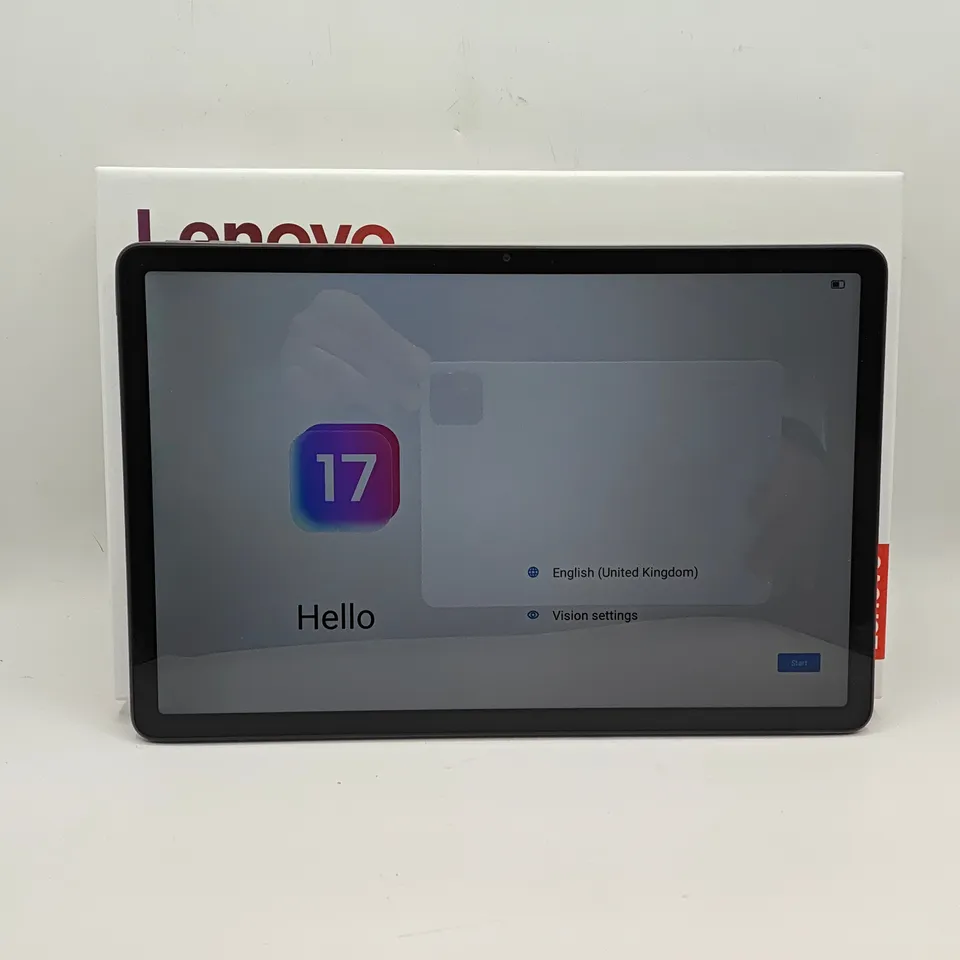 BOXED LENOVO TAB M11 128GB TABLET WITH PEN IN LUNA GREY - TB330FU