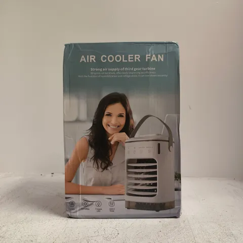 BOXED UNBRANDED AIR COOLER FAN IN WHITE