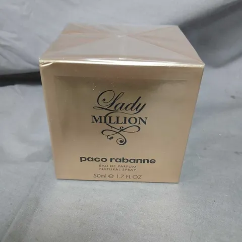 BOXED AND SEALED PACO RABANNE LADY MILLION EAU DE PARFUM 50ML