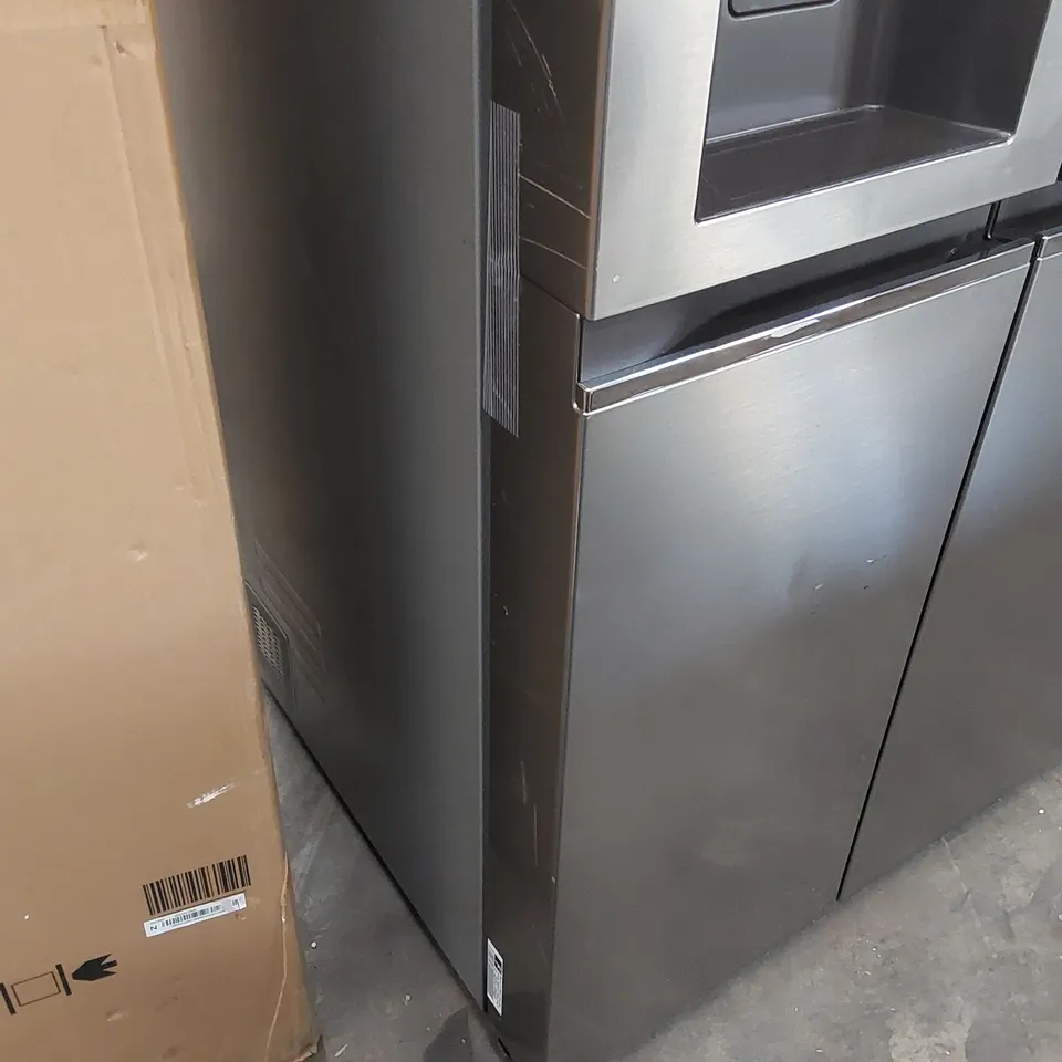 LG INSTAVIEW GSGV81PYLL WIFI CONNECTED NON-PLUMBED FROST FREE AMERICAN FRIDGE FREEZER - PRIME SILVER - E RATED