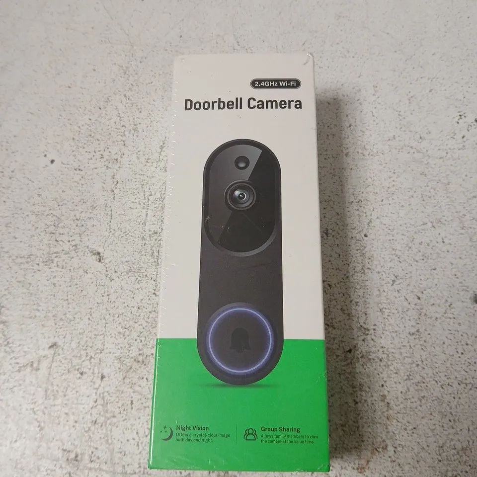 SEALED DOORBELL CAMERA – 2.4GHZ WI‑FI