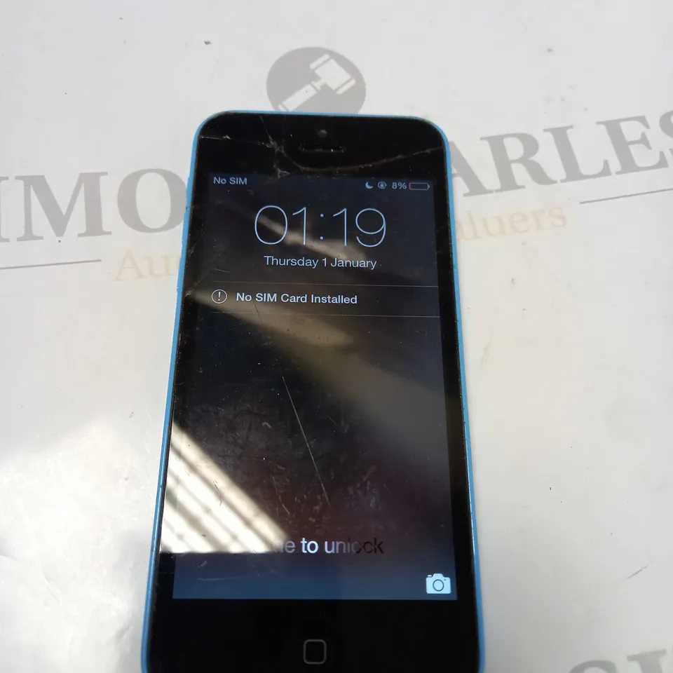 APPLE IPHONE BLUE MODEL A1507