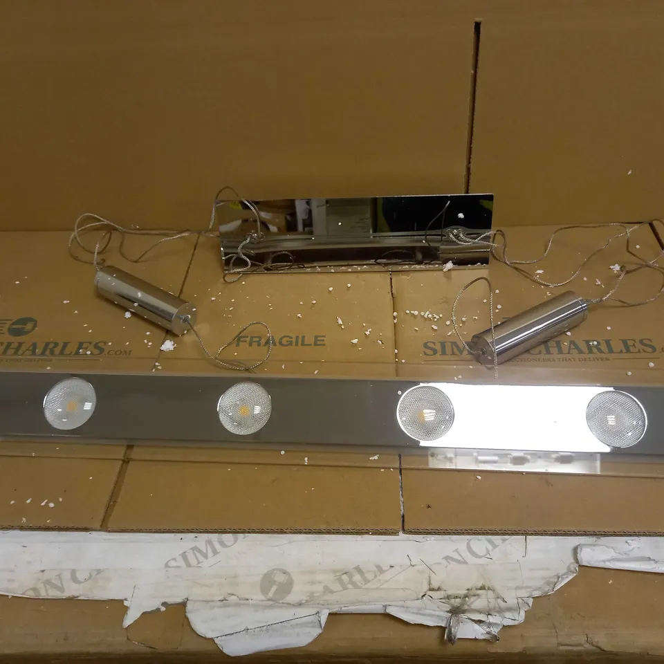 BRAND NEW DAR LIGHTING EUROPA 6 LAMP LED PENDANT LIGHT - COLLECTION ONLY