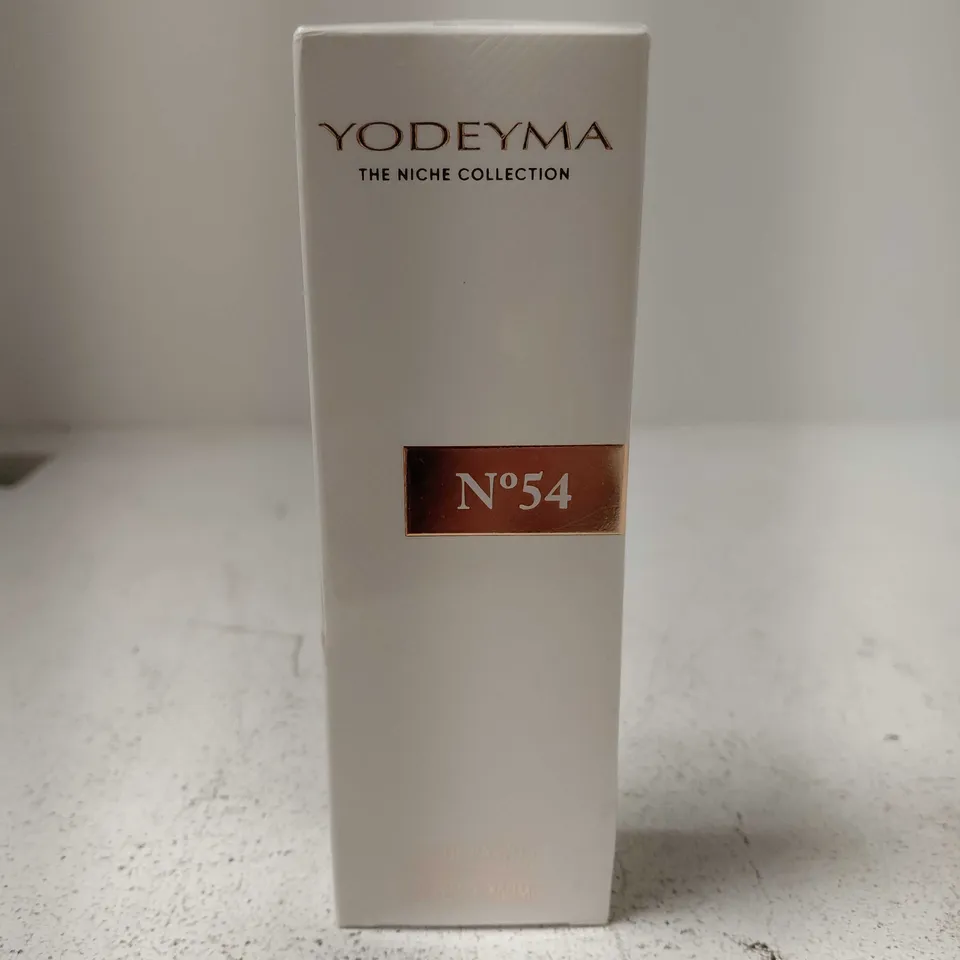 SEALED YODEYMA NICHE COLLECTION NO 54 50ML EAU DE PARFUM