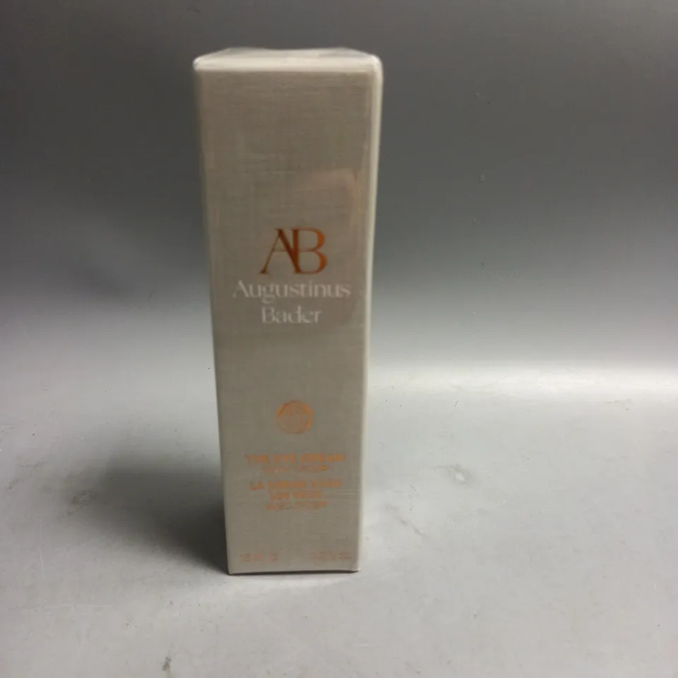 BOXED AND SEALED AUGUSTINUS BADER EYE CREAM 15ML