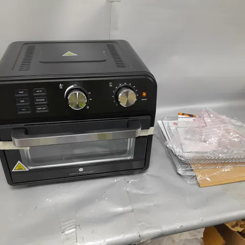 COOKS ESSENTIAL - 21 LITRE - AIRFRYER OVEN - BLACK