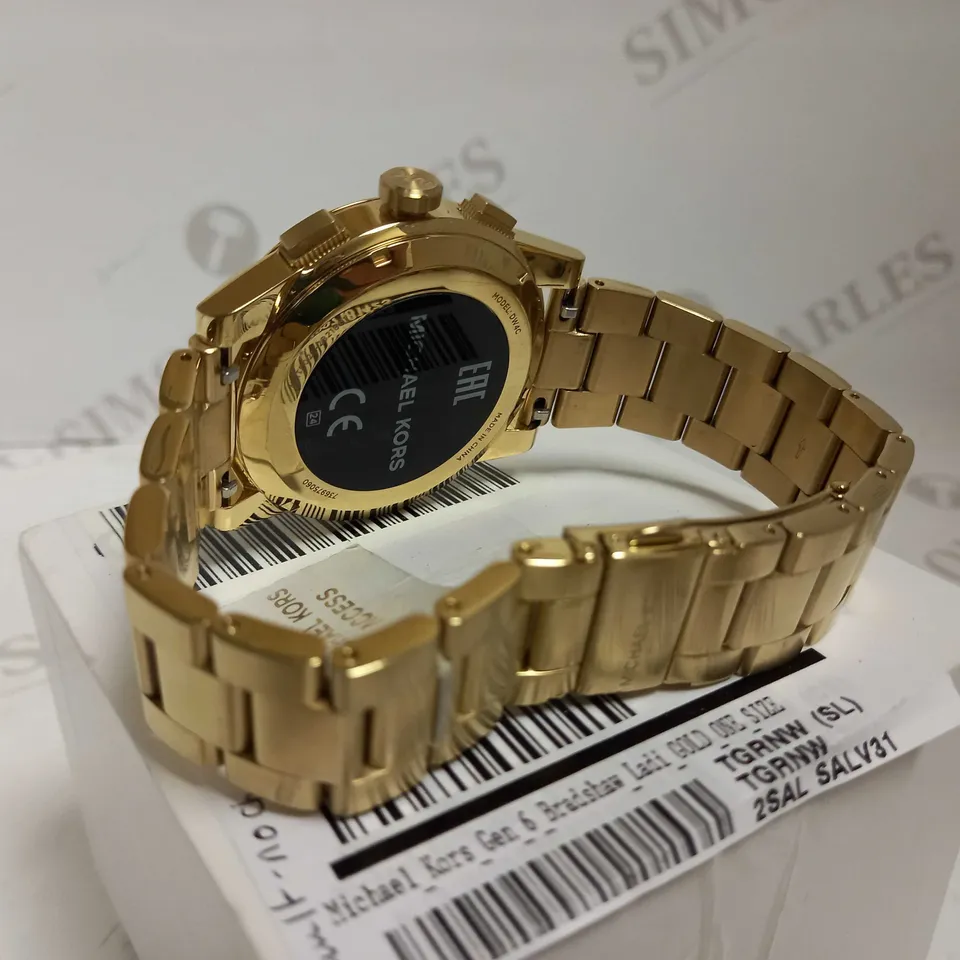 MICHAEL KORS GEN 6 BRADSHAW SMART WATCH RRP £419