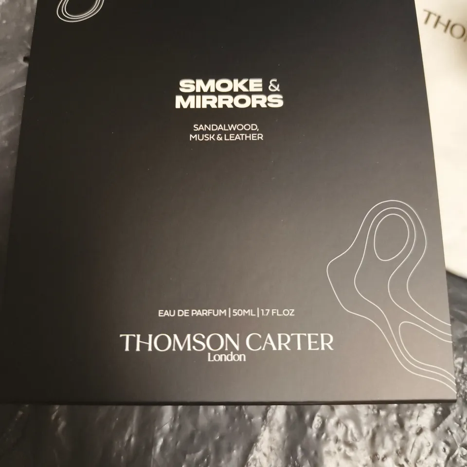 THOMSON CARTER LONDON SMOKE & MIRRORS EAU DE PARFUM 50ML - BOXED