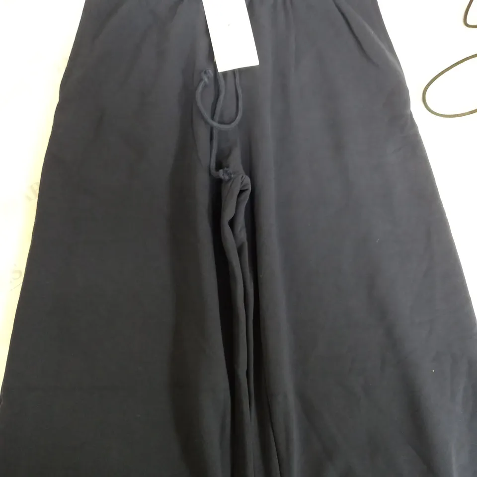 STRADIVARIUS NAVY JOGGING BOTTOM TROUSERS - EUR S