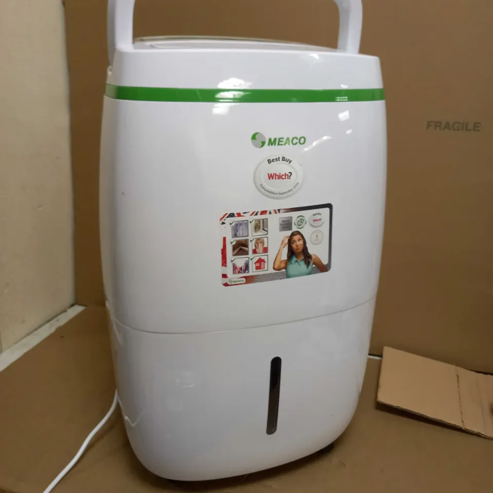 MEACO 20L LOW ENERGY DEHUMIDIFIER
