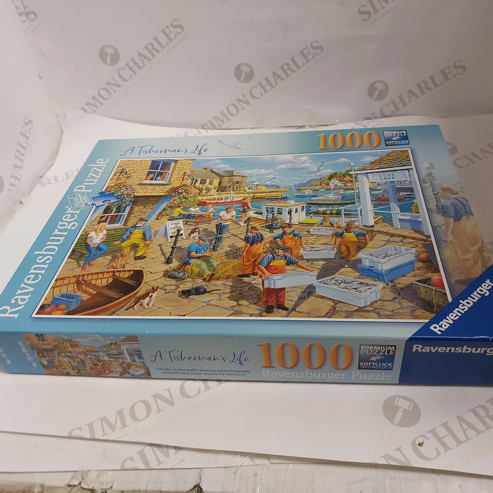 SET OF 3 PUZZLES BY RAVENSBURGER AND PUZZLE HUB 