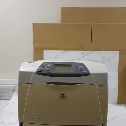 HP LASERJET 4350 PRINTER IN WHITE