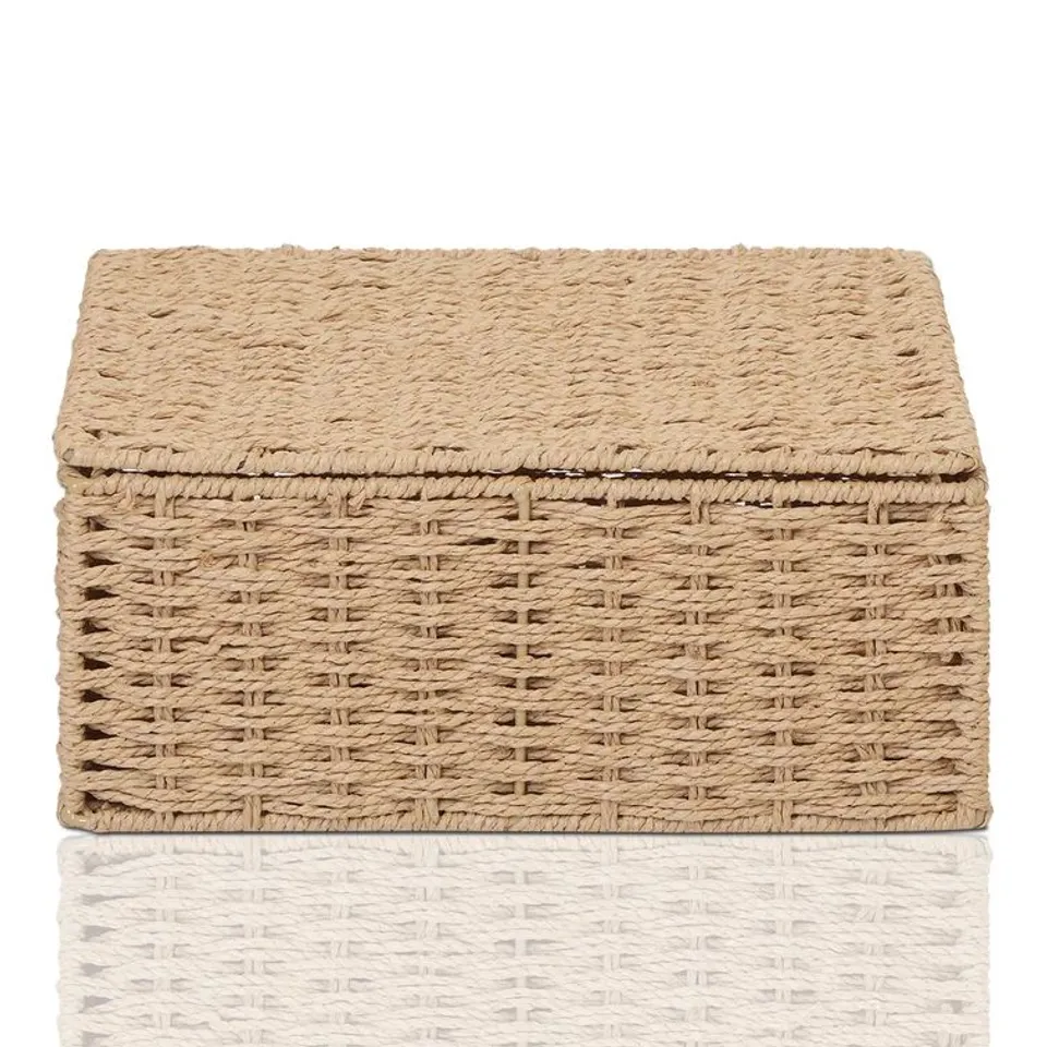 BOXED AMETTES WICKER BASKET
