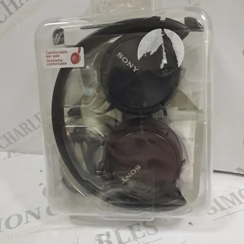 BOXED SONY MDR-ZX310 OVER-EAR HEADPHONES IN BLACK