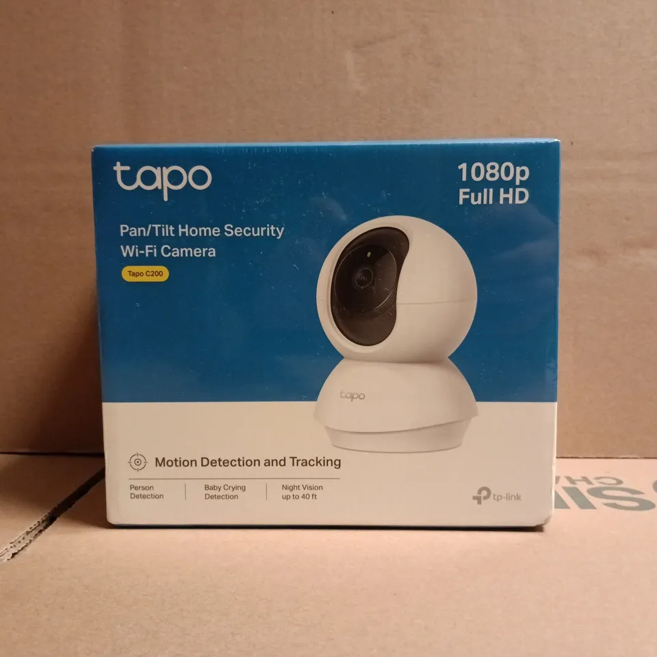 TP-LINK TAPO C200 PAN/TILT HOME SECURITY WI-FI CAMERA – 1080P FULL HD