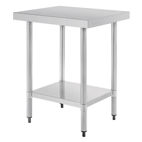 BOXED VOGUE STAINLESS STEEL PREP TABLE