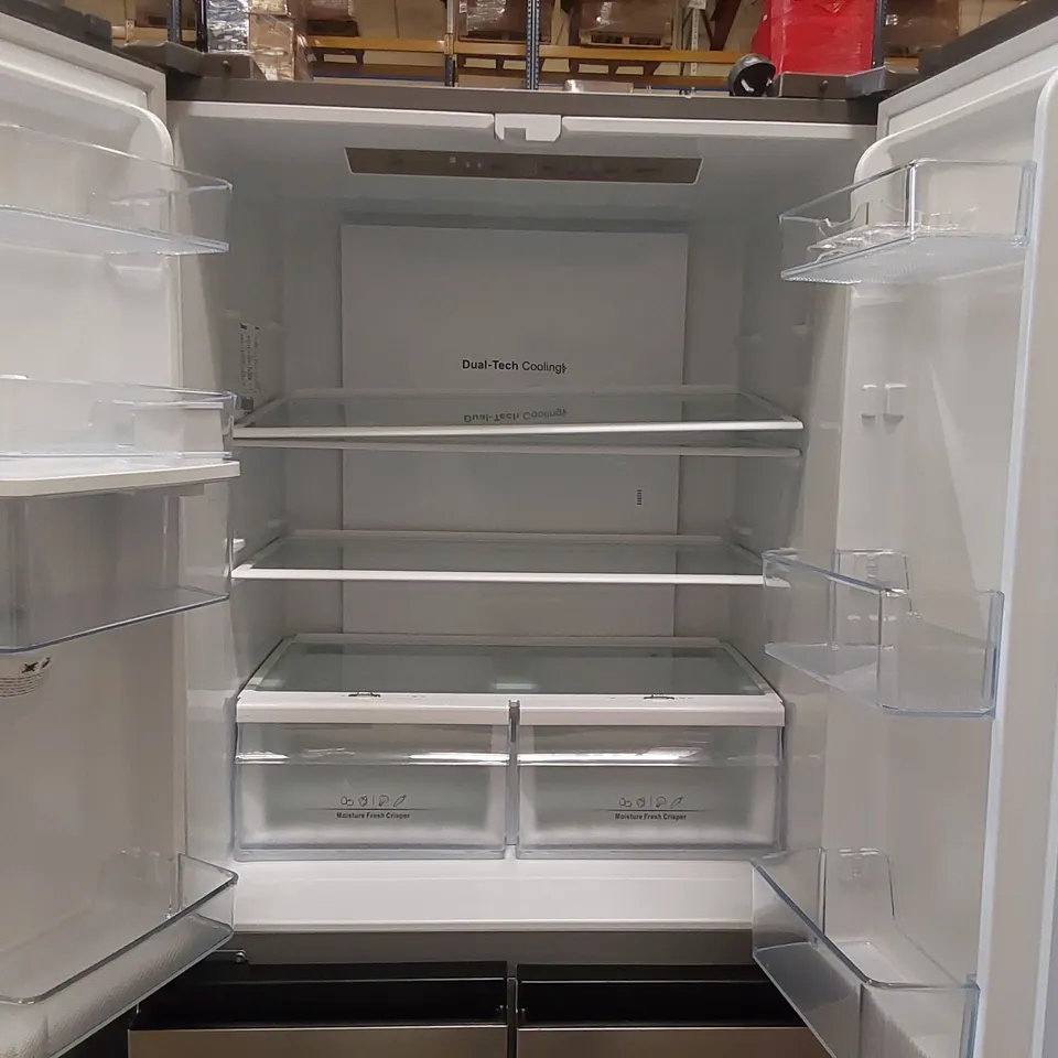 HISENSE RQ560N4WCF PUREFLAT AMERICAN FRIDGE FREEZER SILVER - UNPROCESSED RAW RETURN