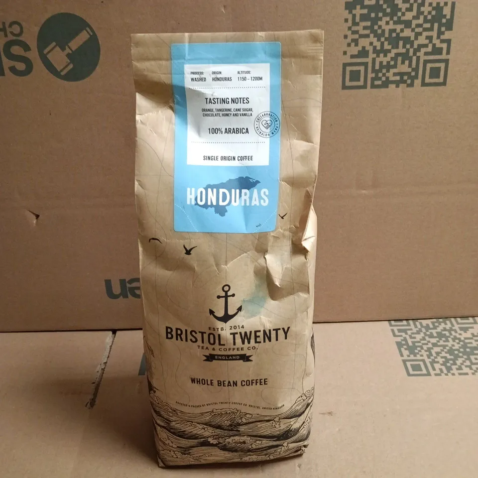 BRISTOL TWENTY HONDURAS WHOLE BEAN COFFEE – 100% ARABICA 1KG