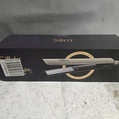 SILK'N SILKYSTRAIGHT INFRARED HAIR STRAIGHTENER