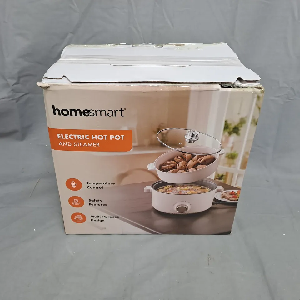 Homesmart Electric Hot Pot and Steamer 