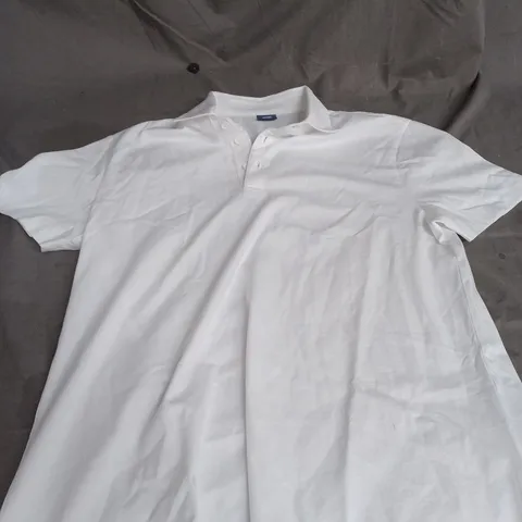 SPOKE WHITE POLO TOP SIZE M