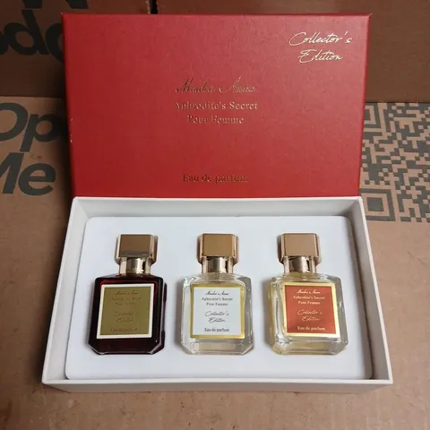 BOXED MAIDEN ANNA APHRODITE'S SECRET POR FEMME EAU DE PARFUM COLLECTOR'S EDITION GIFT SET