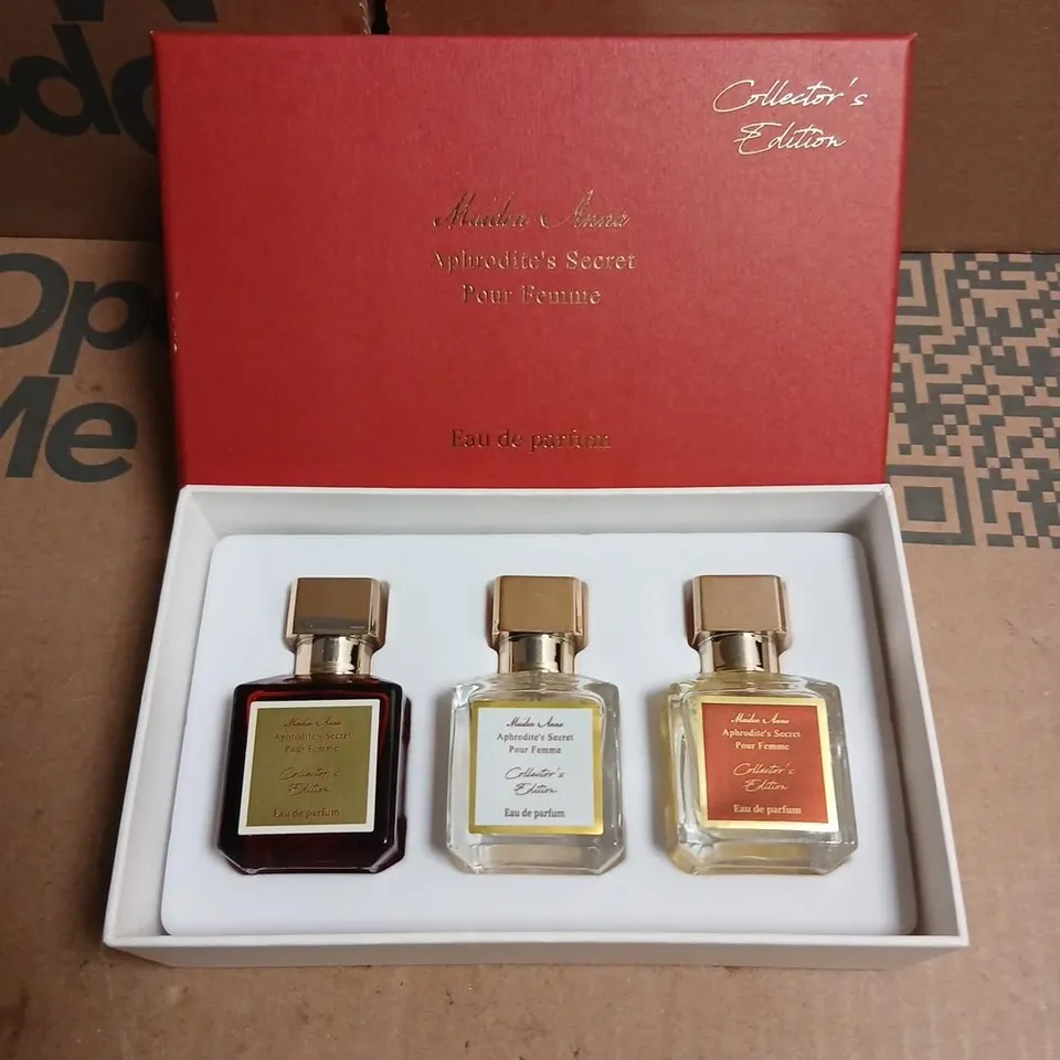 BOXED MAIDEN ANNA APHRODITE'S SECRET POR FEMME EAU DE PARFUM COLLECTOR'S EDITION GIFT SET