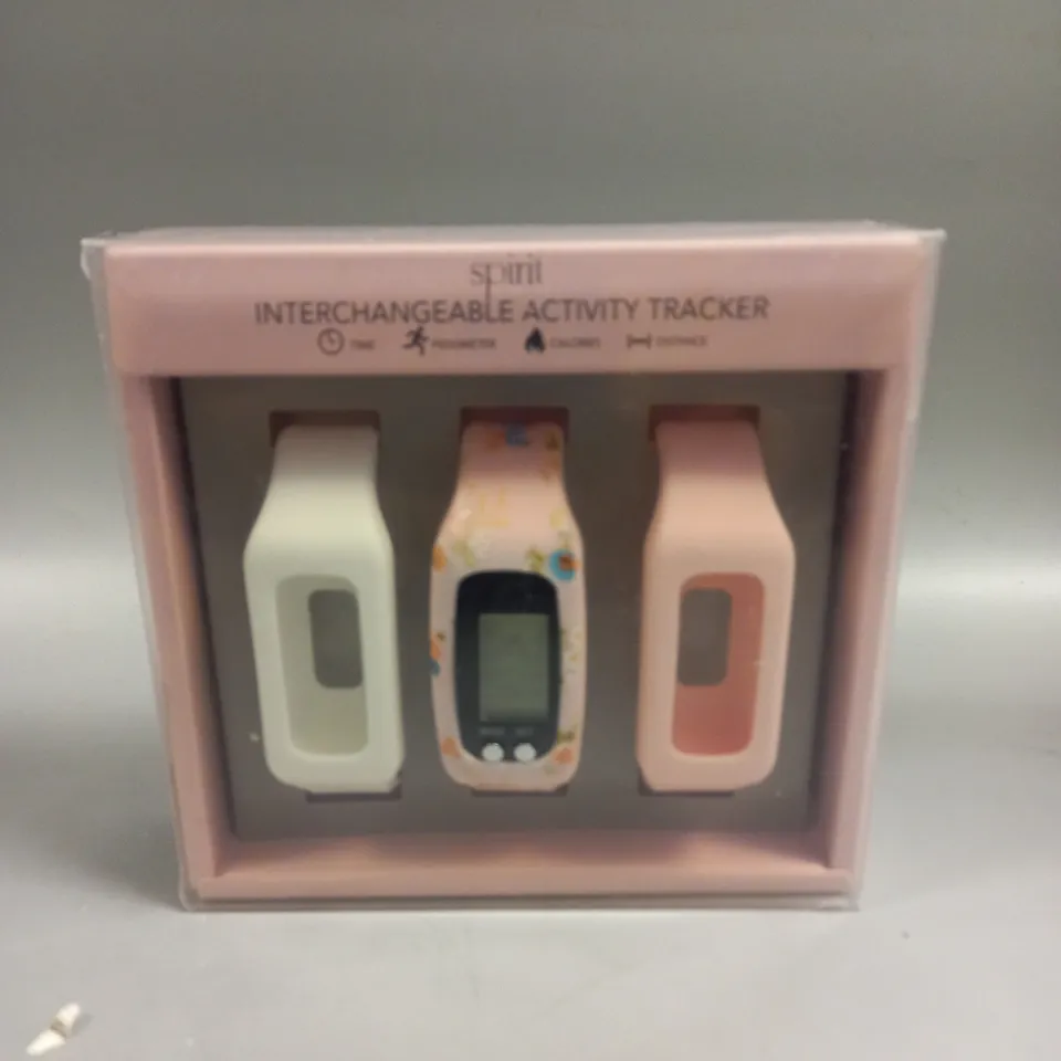 BOXED SPIRIT INTERCHANGEABLE ACTIVITY TRACKER 