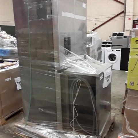 COMFEE SLIMLINE FREESTANDING DISHWASHER AND HISENSE RQ560N4WCF AMERICAN CROSS DOOR FRIDGE FREEZER - UNPROCESSED RAW RETURNS