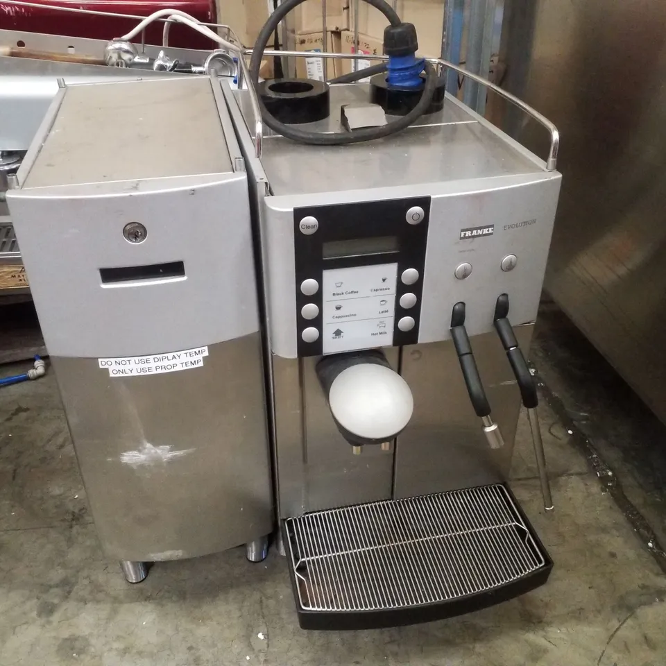 FRANKE EVOLUTION BEAN TO CUP COMMERCIAL COFFEE MACHINE