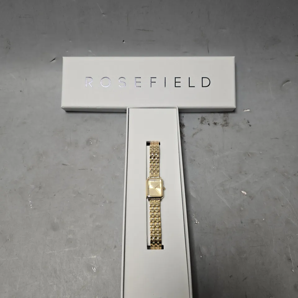 BOXED ROSEFIELD GOLDEN SMALL WOMENS WATCH