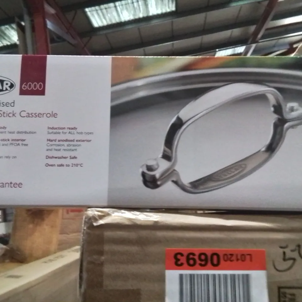 BOXED STELLAR ELEMENT 5L ALUMINIUM CASSEROLE PAN 