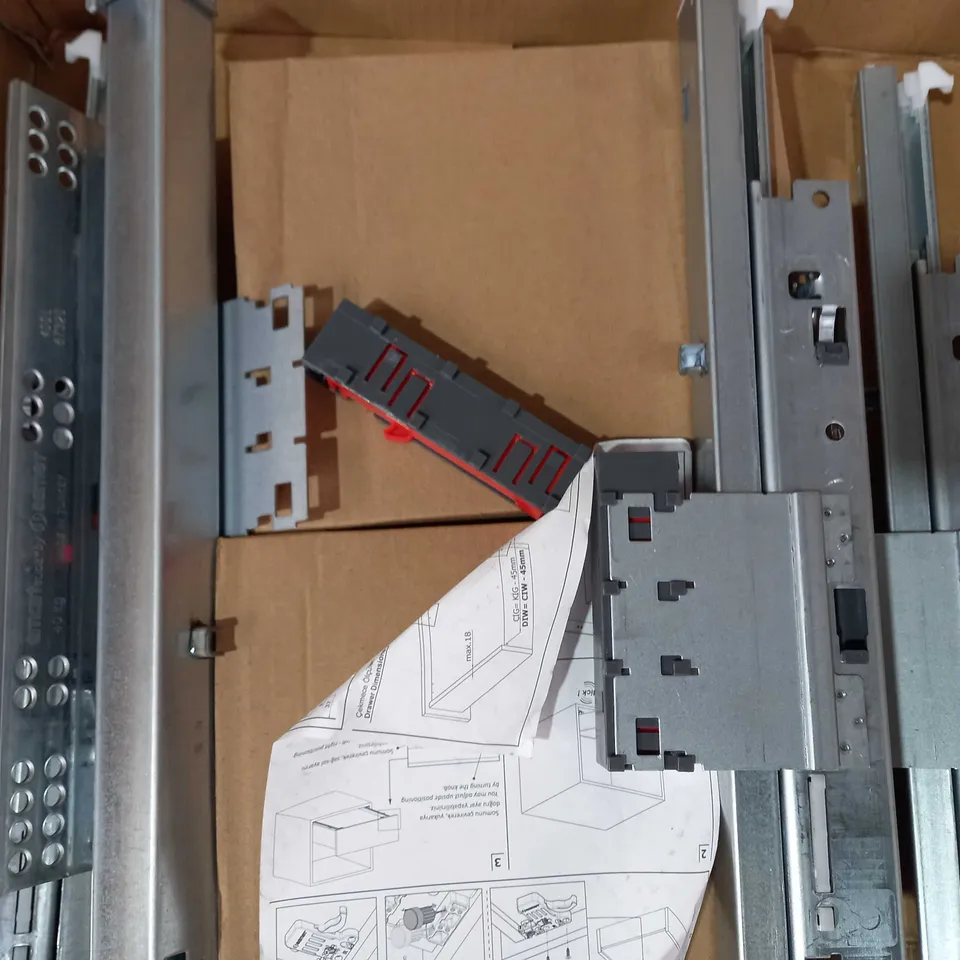 SAMET CONCEALED FULL EXTENSION WOODEN DRAWER SLIDE