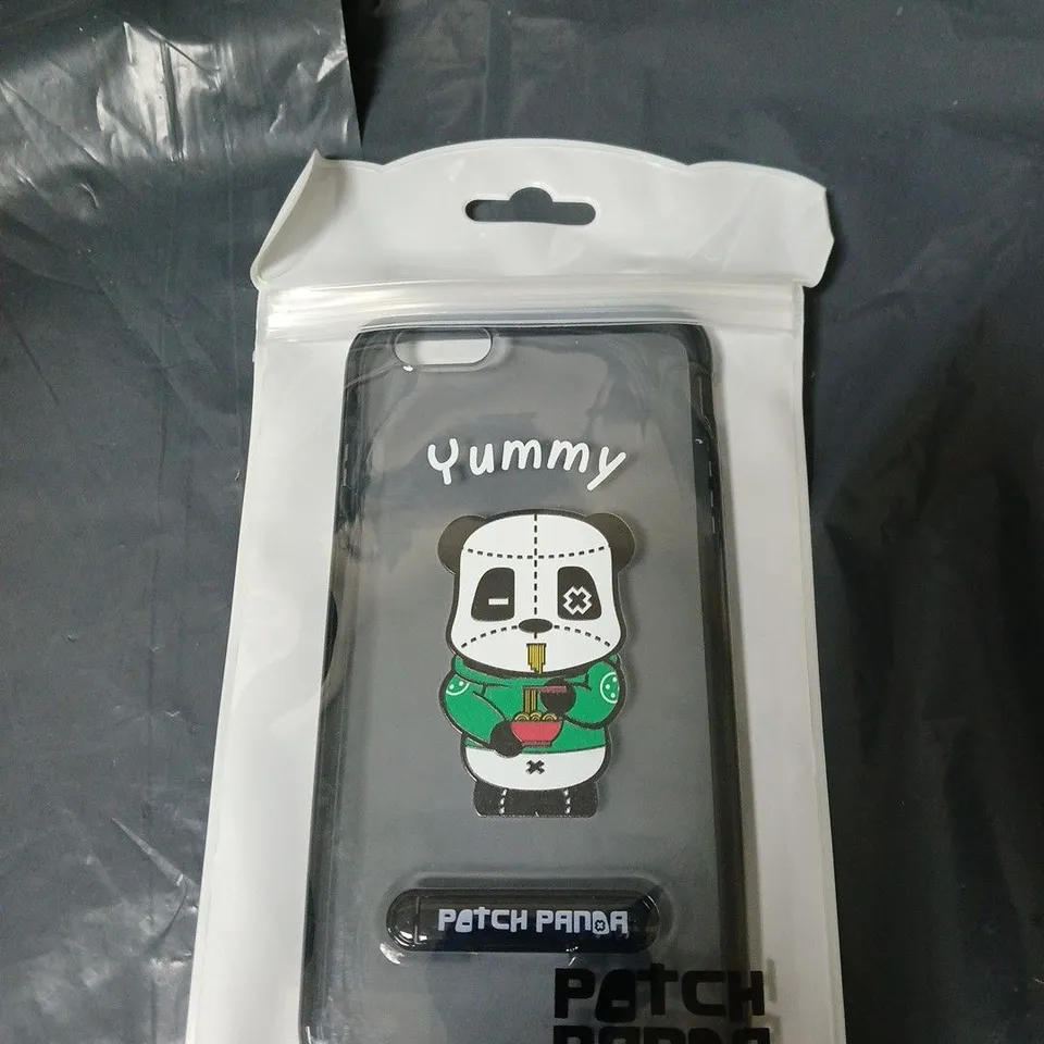 BOX OF APPROXIMATELY 16 PATCH PANDA PHONE CASE 