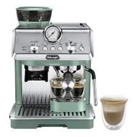 BOXED DELONGHI LA SPECIALISTA ARTE EC9155.GR MANUAL BEAN TO CUP COFFEE MACHINE – GREEN